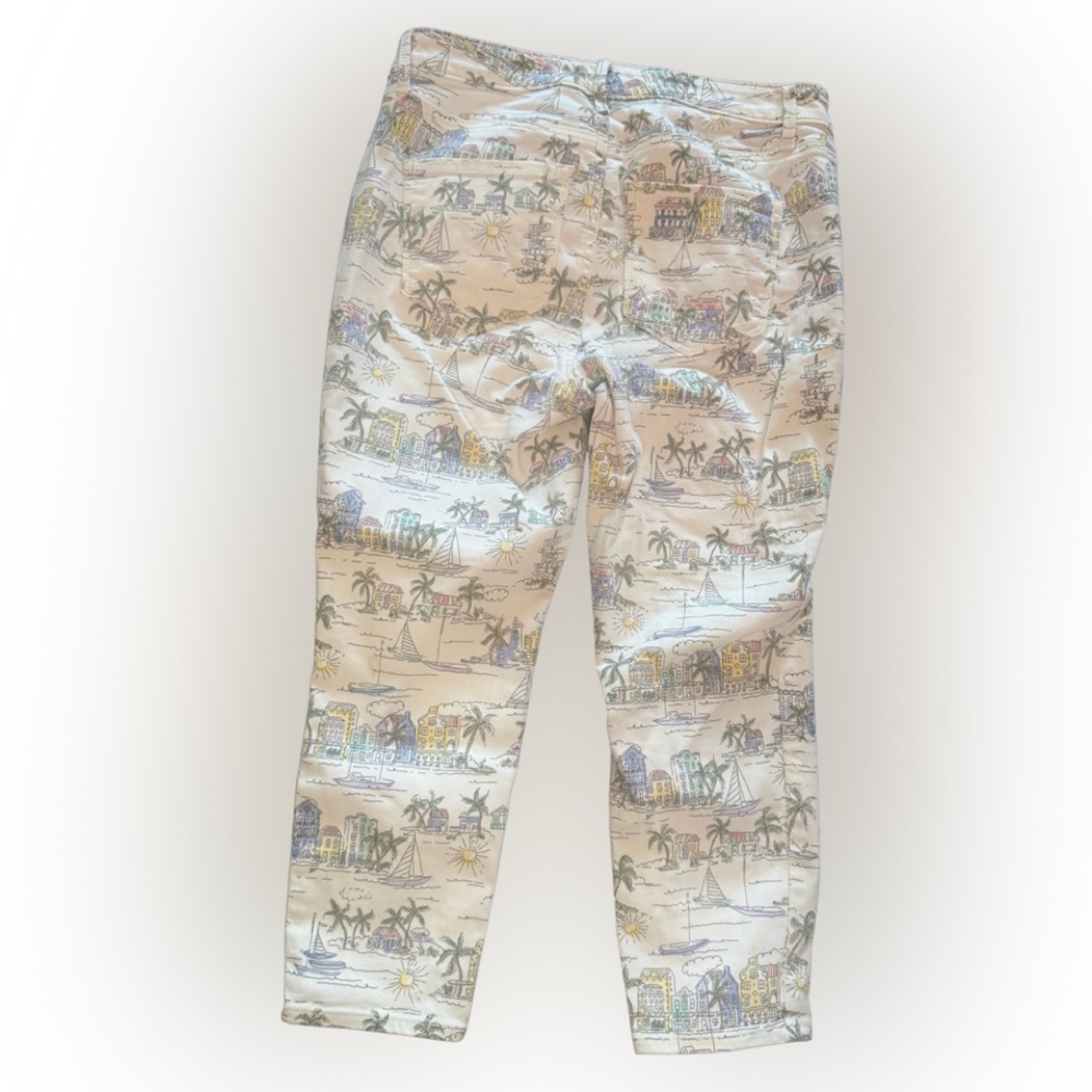 Talbots Cropped Curaçao Jeggings Womens Size 6 Petite - Picture 5 of 8